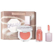Load image into Gallery viewer, FENTY BEAUTY by Rihanna Resting Peach Face Cream Blush & Mini Gloss Bomb Cream Duo