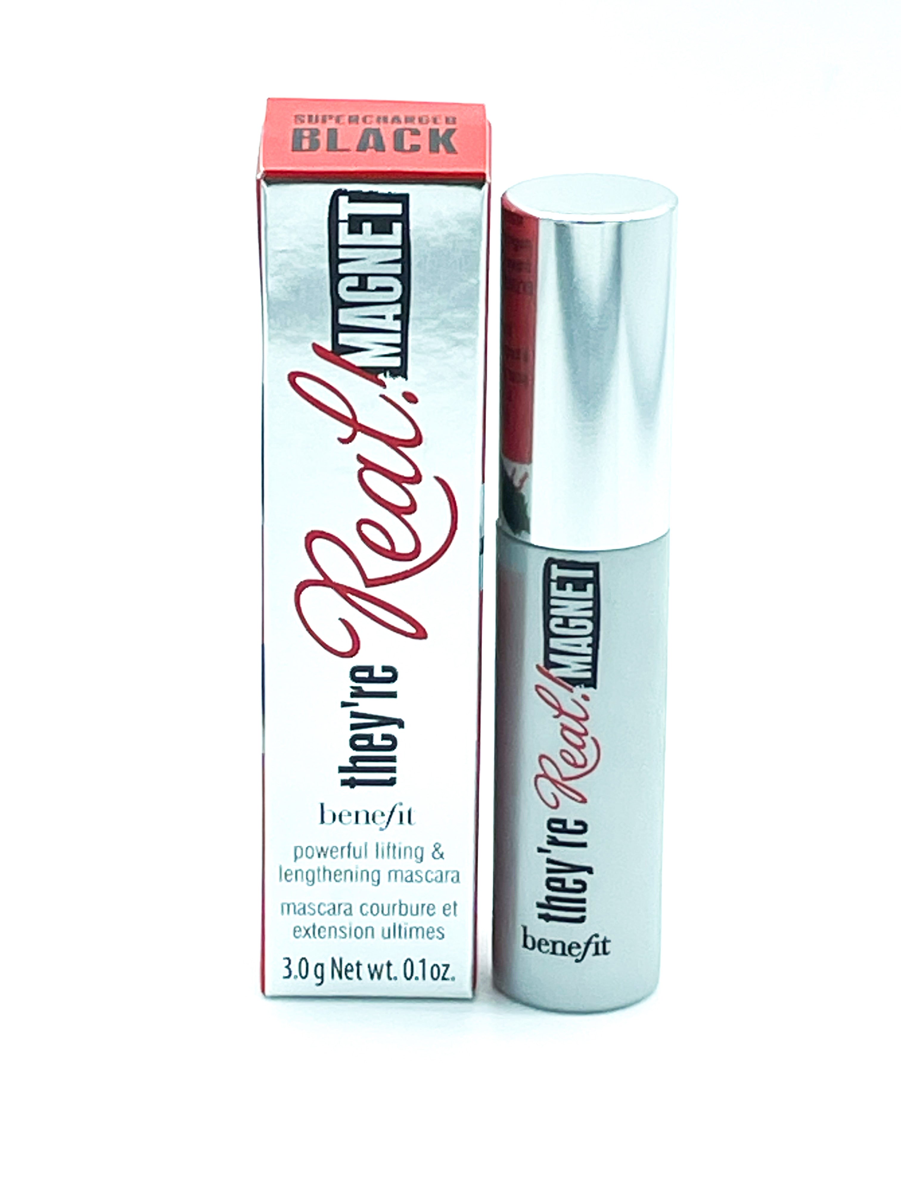 Benefit Cosmetics Mini They're Real! Magnet Extreme Lengthening Mascara  Supercharged Black