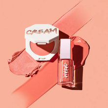 Load image into Gallery viewer, FENTY BEAUTY by Rihanna Resting Peach Face Cream Blush & Mini Gloss Bomb Cream Duo