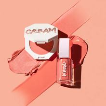 Load image into Gallery viewer, FENTY BEAUTY by Rihanna Resting Peach Face Cream Blush &amp; Mini Gloss Bomb Cream Duo
