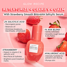 Load image into Gallery viewer, Glow Recipe Strawberry Smooth BHA + AHA Salicylic Acid Serum
