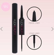 Load image into Gallery viewer, Huda Beauty Life Liner Double Ended Eyeliner Liquid &amp; Pencil
