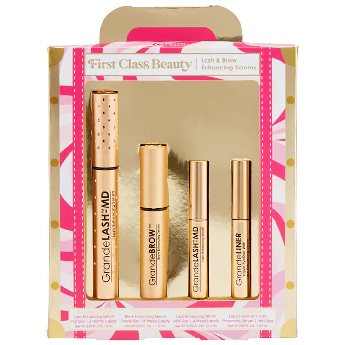 Grande Cosmetics First Class Beauty Lash and Brow Set